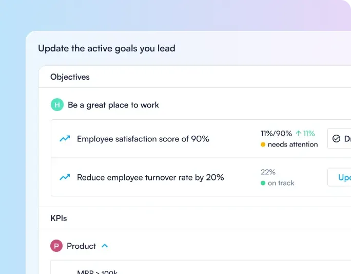 Perdoo: Check ins