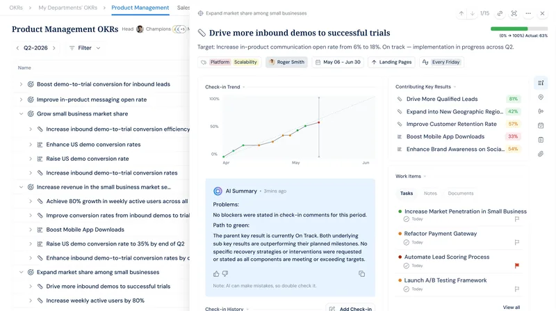 Profit.co: Okr hero