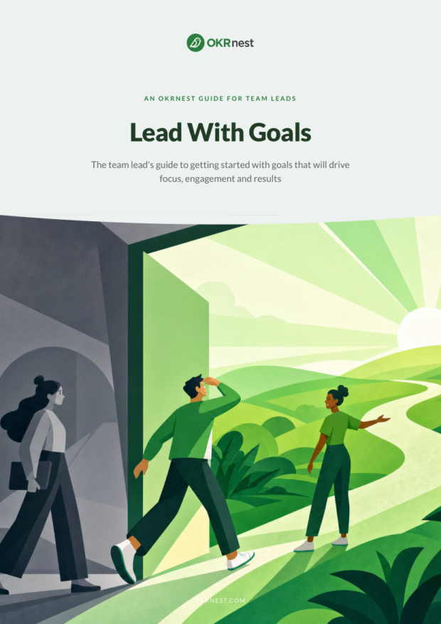 Lead With Goals omslag